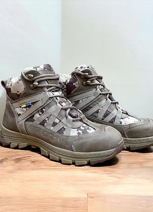Берці літні тактичні черевики. 36-48р койот+піксель. гідрофобн...