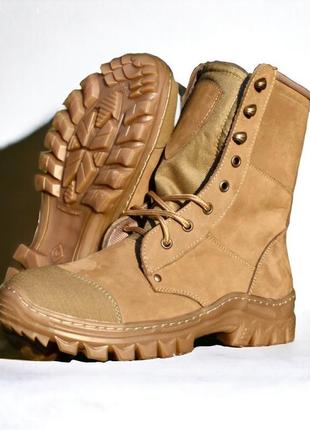 Літні берці чоловічі черевики тактичні. 36-48р койот. 100% нат...