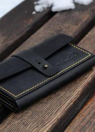 Портмоне гаманець, клатч, гаманець "comely", колір: чорний, ро...2 фото