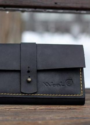 Портмоне гаманець, клатч, гаманець "comely", колір: чорний, ро...3 фото