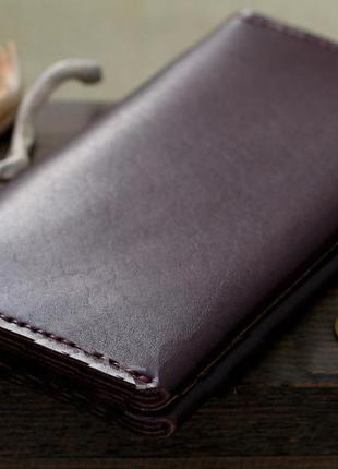 Портмоне гаманець клатч шкіряний гаманець "rove" ручної роботи...2 фото