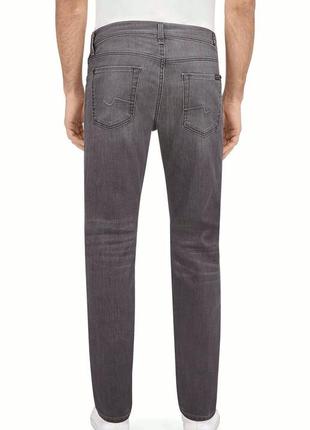 Качественные брендовые джинсы 7 for all mankind standart the regular gray jeans3 фото