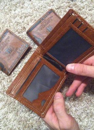 Гаманець з тисненням долара, гаманець з тисненням, гаманець чо...5 фото