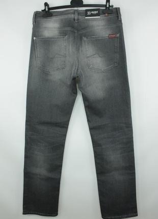 Качественные брендовые джинсы 7 for all mankind standart the regular gray jeans6 фото