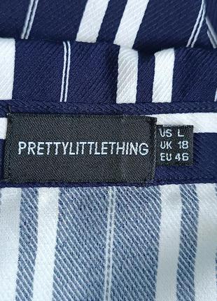 Нова трендова жіноча сорочка батал prettylittlething7 фото