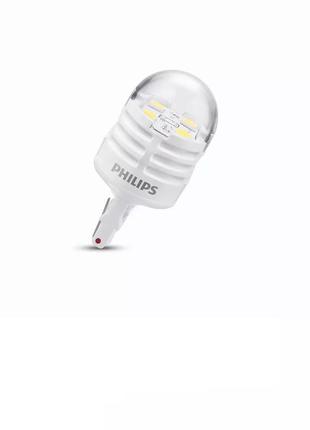 Комплект светодиодных ламп philips 11065u30cwb2 w21w led 12v ultinon pro3000 white2 фото