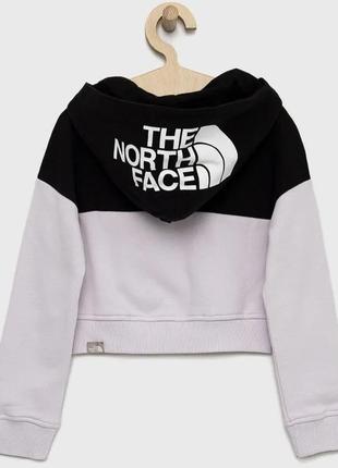 Кроп-толстовка/укороченный худи для девушки the north face s2 фото