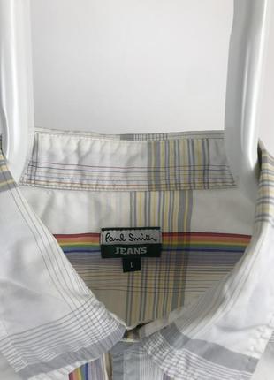 Рубашка с коротким рукавом в клетку paul smith vintage ralph dolce dior3 фото