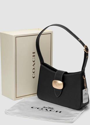 Coach eliza shoulder bag in black