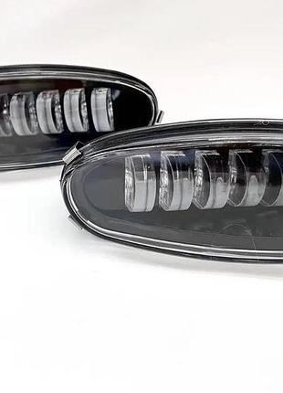 Штатные противотуманные фары led 50w daewoo lanos \ sens. пластик на ланос и сенс.