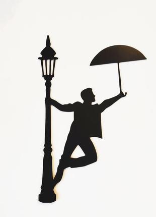 Об'ємне настінне панно "парасолька" 67 см. декоративне панно в...1 фото