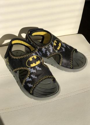 Босоножки сандалии аквашузы бэтмен batman оригинал dc comics