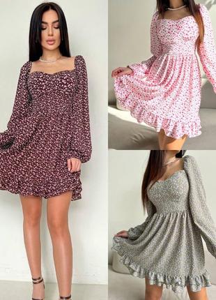 Платье из воздушной ткани🌸