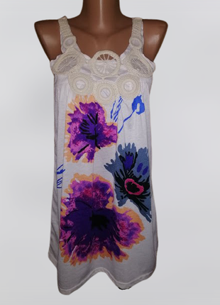 💜💜💜дуже красива трикотажна майка-туніка yumi💜💜💜