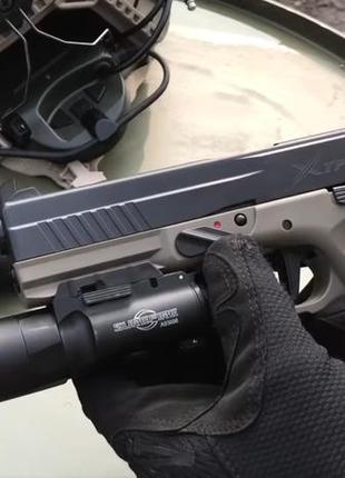 Страйкбольний пістолет xtp xtreme training aps blowback green gas
