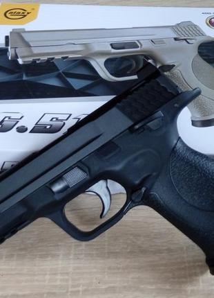 Іграшковий пістолет smith&wesson m&p40, спринговий дитячий