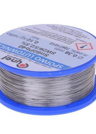 Припой cynel sn60pb40-sw26 q 0.70мм (100 гр.)