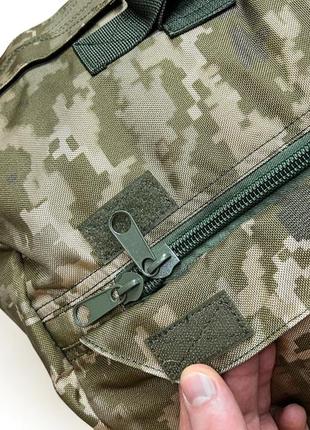 Армейский баул всу пиксель 100л военный рюкзак сумка тактическая кордура8 фото