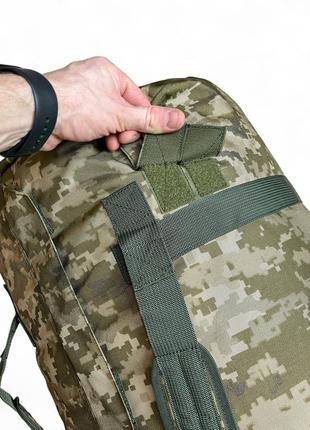 Армейский баул всу пиксель 100л военный рюкзак сумка тактическая кордура4 фото