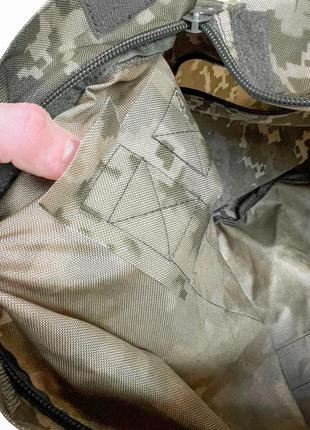 Армейский баул всу пиксель 100л военный рюкзак сумка тактическая кордура10 фото
