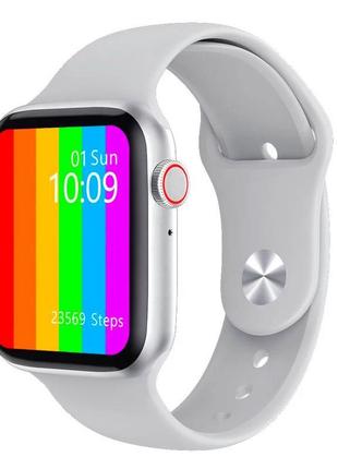 Ремінець силіконовий для apple watch 42 ⁇ 44 ⁇ 45 mm large siz...