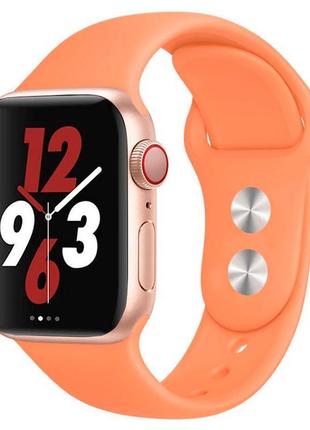 Ремінець силіконовий для apple watch 42 ⁇ 44 ⁇ 45 mm large siz...