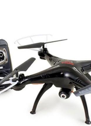 Квадрокоптер р/у syma x5sw з камерою wifi чорний2 фото
