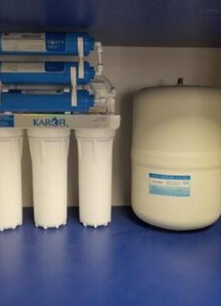 Фільтр зворотного осмосу karofi ro-7 +біоактиватор.
