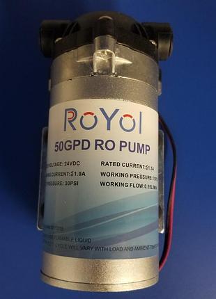 Помпа-насос для зворотного осмосу royoi 50gpd