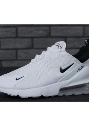 Кроссовки унисекс nike air max 270 самые мягкие эйр макс белые white размеры запить3 фото