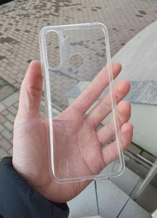 Чохол силікон motorola g8 power lite прозорий
