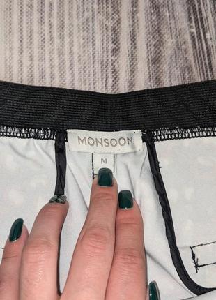 Щільні не товсті плямисті брюки з бавовною monsoon #31599 фото