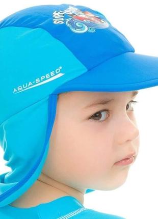 Кепка сонцезахисна aqua speed ​​surf-club cap 2046 синій, блак...