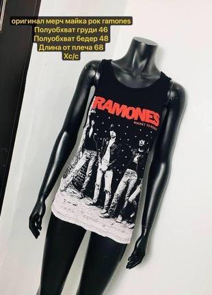 Оригинал мерч майка рок ramones1 фото