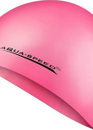 Шапка для плавання aqua speed ​​mega 100-03 рожевий уні osfm (...