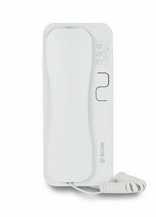 Аудіотрубка bcom ukp-12 white