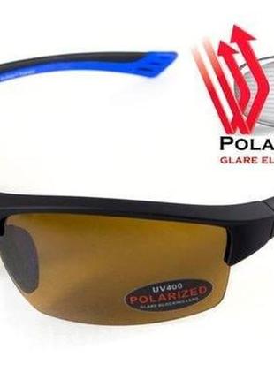 Окуляри поляризаційні bluwater daytona-1 polarized (brown) кор...