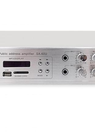 Трансляційний підсилювач потужності sky sound sa-60u