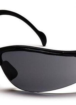 Окуляри захисні pyramex venture-2 (gray) anti-fog чорні