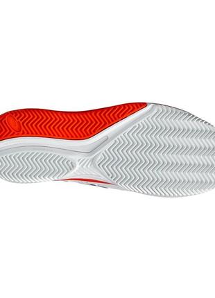 Мужские теннисные кроссовки asics gel-resolution 9 clay белый 44 (1041a375-102 44)5 фото