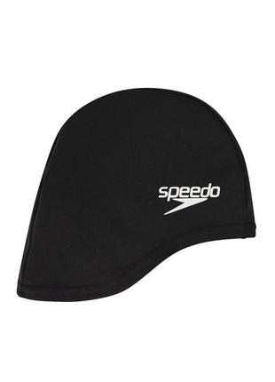 Шапка для плавання speedo poly cap ju чорний дит osfm (8-71011...1 фото