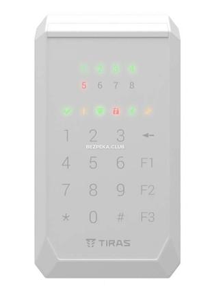 Клавіатура тірас tiras k-pad8+(white)
