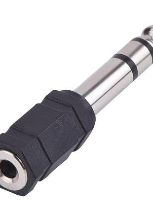 Перехідник sky sound ad-001 (6.3 мм jack ("папа") - 3.5 мм jac...