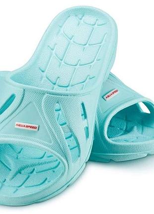 Шльопанці aqua speed ​​alabama 5971 м'ятно-зелений дит 28 (507...