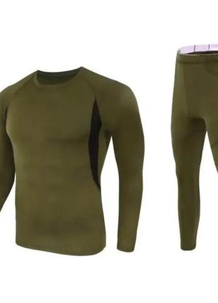 Комплект термобілизни thermal set 1 olive xl