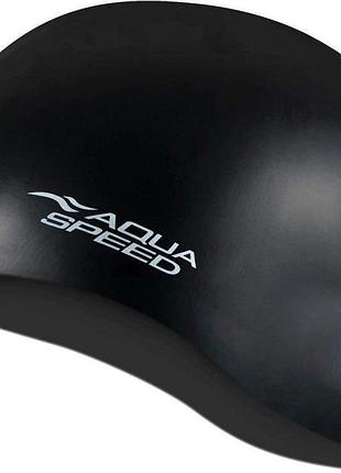 Шапка для плавання aqua speed ​​mono 6192 чорний уні osfm (111...