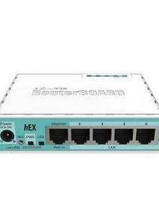 Маршрутизатор mikrotik hex (rb750gr3) (з шифруванням)
