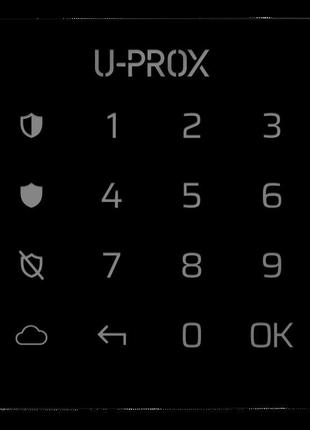 Бездротова сенсорна клавіатура для однієї групи u-prox keypad ...