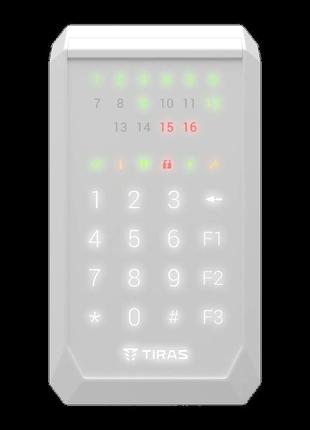 Клавіатура тірас tiras k-pad16+(white)