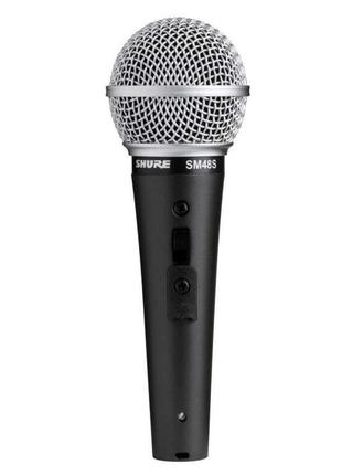 Мікрофон вокальний провідний shure sm48s-lc
